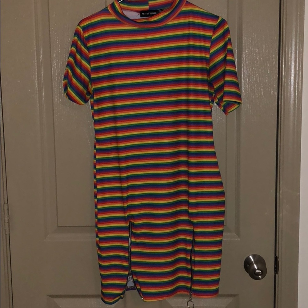 Rainbow dress